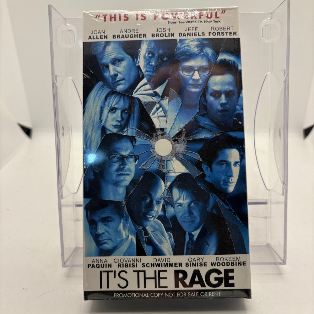 Its the Rage VHS Movie Promotional‎ Copy Allen Braugher Sinise Woodbine